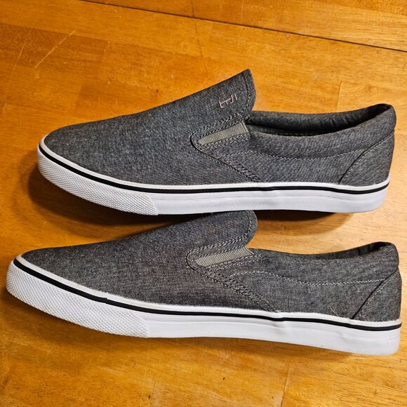 Crevo Slip on Loafers, Gray, Size 11 - Picture 1 of 9